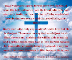 Salvation In John 3 16 John 3 16 Teaching John 3