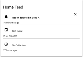 Lovelace Home Feed Card Lovelace Frontend Home Assistant Community