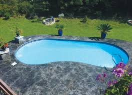 Sun Fiberglass Pools Pool Styles Small Jamaica Pool Semi Inground Pools Inground Pools