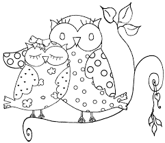 There is a great range of mixed styles to allow you experiment with colors and artwork styles so you. Cute Owl Coloring Pages For Adults