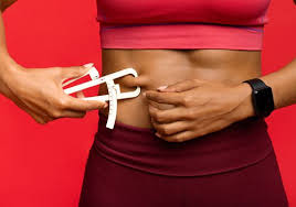 Parts of woman lower body. Body Composition And Body Fat Percentage