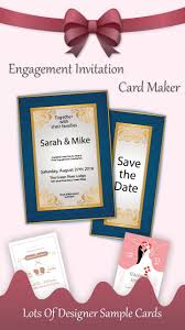 Business card maker creates professional digital business card for your business. Engagement Invitation Card Maker For Android Apk Download
