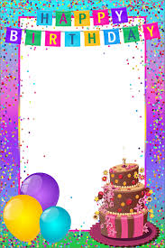 Free for commercial use no attribution required high quality images. Pin By Abir On Aniversario Ii Happy Birthday Frame Happy Birthday Png Happy Birthday Images