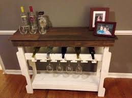Pallet Wine Sidebar Table Solid Wood Furniture Shelf Furniture Home By Owner For Sale On Lejeune Bookoo Pallet Wood Shelves Pallet Wine Pallet Wine Rack