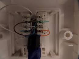 Here a switch has been added to control an existing receptacle. How Do I Wire Up Cat7 Cable To Cat6 Wall Socket Avforums