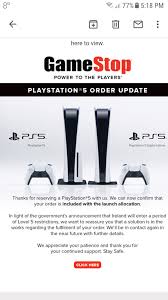 Has Anyone Else Get Email From Gamestop About Ps5 Pre Orders Ireland