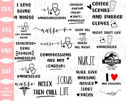 Download Nurse Svg Bundle 20 Nurse Svg Sayings Nurse Svg Files Etsy Svg Quotes Nurse Svg