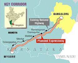 Bangalore Mysore Expressway Map Promising Passage - Tourism News - Issue Date: Oct 13, 1997