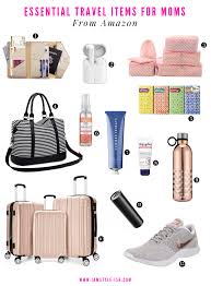Essential Travel Items For Moms From Amazon Amazon Travel Essentials What To Pack For A Vacation F Travel Items Travel Essentials For Women Travel Essentials