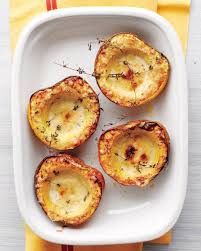 Creamy Baked Acorn Squash Acorn Squash Recipes Squash Recipes Recipes