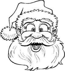 Dibujos Para Imprimir Y Colorear Papa Noel Simpatica Imagen De Papa Noel Para Papa Noel Dibujo Dibujo Navidad Para Colorear Paginas Para Colorear De Navidad