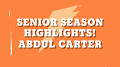 Video for Abdul carter highlights