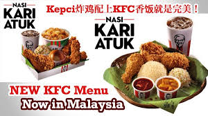 Wajar jika para pelanggan setia sulit beralih ke gerai fast food lain. Nasi Kari Atuk Now In Kfc Malaysia Miri City Sharing