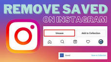 Instagram tips: how to remove saved post on Instagram @instagram ...