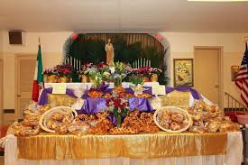 Pin By Our Lady Of Mount Carmel Catho On Our Parish Feast Italian Traditions Table Decorations