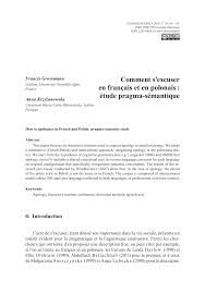 Aug 21, 2019 · informations sur texte avec questions de compréhension 5ème college pdf l'administrateur collecter. Pdf Comment S Excuser En Francais Et En Polonais Etude Pragma Semantique