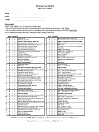 Psikotes adalah salah satu tahapan seleksi kerja. Soal Attitude Test Disc Cso3