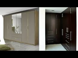 Different kitchen cabinet colors have particular benefits you may wish to exploit in your room design. Latest Fashion Deco Paint Wooden Wardrobe Design For Bedroom Modern Wall Cabnit Design 2020 Youtube