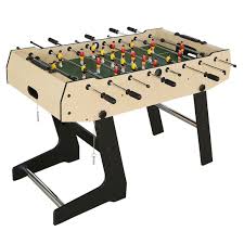 4ft Folding Foosball Table For Adults Kids Competition Sized Soccer Arcade Game Room Foosball Sports Walmart Com In 2020 Soccer Table Foosball Table Foosball