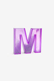 Motion Glitter Letter M Block | Ardene