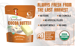 Raw Organic Unrefined Cocoa Butter from Peru