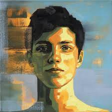 Head 5 Painting by Daniel Jaen