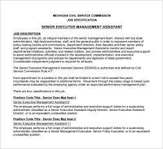 Job description example #1 executive assistant / office manager position primary duties and responsibilities: 10 Executive Assistant Job Description Templates Free Sample Example Format Download Free Premium Templates