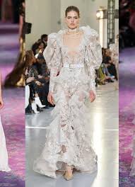 Fashion month may be over, but don't think we've stopped paying attention to the runways. 11 Show Stopping Wedding Dresses From Haute Couture Spring Summer 2020 Vogue Australia