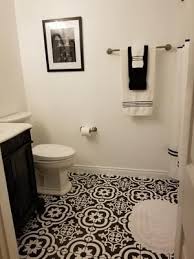 Black And White Kitchen Floor Tile Lowes Della Torre Cementina Black And White 8 In X 8 In Glazed Ceramic Encaustic Tile Lowes Com Encaustic Tile Black And White Tiles Glazed Ceramic