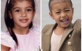7 Times North and Saint West Looked Just Like Their Famous Mom Kim  Kardashian!