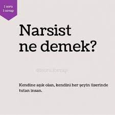 Narsisistik kişilik bozukluğundan mustarip olanlar aşırı. 1 Soru 1 Cevap On Twitter Narsist Ne Demek