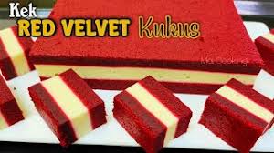 Resepi kek pandan cheese leleh. Kek Red Velvet Cheese Kukus Red Velvet Steamed Cake Youtube