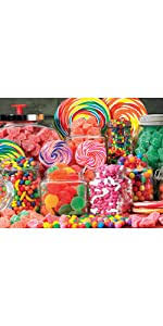 We are sure you'll find one you love in sweet tooth. this 500 piece puzzle is a kaleidoscope of colorful candy bars, from all of your favorite brands! Amazon Com Springbok S 1000 Piece Jigsaw Puzzle Snack Treats Toys Games