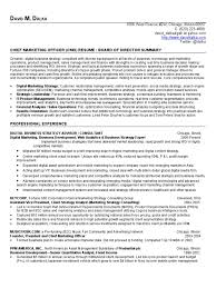 chief marketing officer resume (cmo