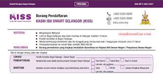 Semakan borang permohonan jkm online. Kasih Ibu Smart Selangor Kiss Bantuan Rm200 Sebulan Untuk Ibu B40