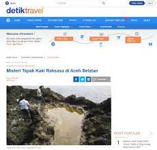 Apa yang anda lihat ini bukanlah penemuan yang baru. Cek Fakta Benarkah Ada Jejak Telapak Kaki Raksasa Milik Nabi Adam