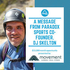 Hi friends, I'm DJ—a climber, combat veteran, and someone whose life has  been shaped by the transformative power of community. As we close out 2024,  I've been reflecting