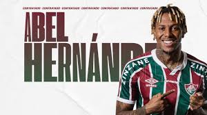 Abel mathías hernández platero is a uruguayan professional footballer who plays as a striker for brazilian club internacional. Abel Hernandez E Do Fluminense Fluminense Football Club