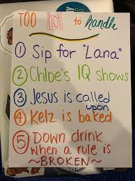 Too Hot To Handle Drinking Game