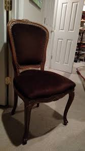 Cute Dark Chocolate Velvet Boudoir Chair 20 Canterbury Furniture Furniture Chair