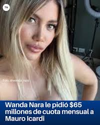 No será poco? 🥱😬 El documento presentado a la justicia de familia, señala  que cada niña tiene un gasto mensual de 65 millones de pesos, y que cada  progenitor (Wanda e