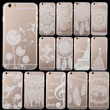 Die neue hülle ist nicht nur ästhetisch, sondern auch praktisch. Telefon Case Abdeckung Fur Iphone 6 6 S 4 7 Ultra Soft Tpu Transparent Blume Tier Landschaft Wind Glocke Muster Design Freies Verschiffen Mischen Phone Cases Lg Phone Cases For Nokia E71phone Silicon Case Aliexpress