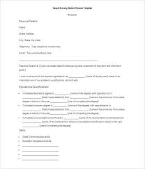word document simple resume sample format