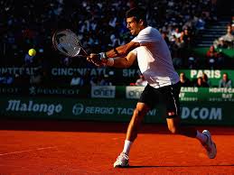 Arguably the best backhand in tennis ever. Novak Djokovic Smacks A Backhand Getty Images Tennismash