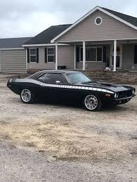 Image result for Formal Black 1973 Barracuda