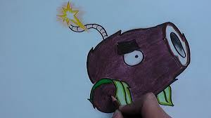 Dibujando Y Coloreando A Cococanon Plantas Vs Zombies Drawing And Coloring Cococanon Youtube