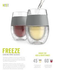 Black metal nasty freeze glasses from chrome hearts. Host Freeze Cooling Wine Glass Erin Malaspino