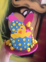 Easter Hat Girls Easter Bonnet Ideas Diy Easter Craft Girls Easter Hats Easter Bonnet Girls Easter Bonnet