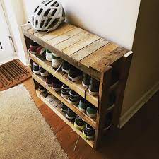 Easy, fast, free shipping closets. Diy Shoe Rack Diy Pallet Furniture Wooden Pallet Projects Wooden Pallet Furniture
