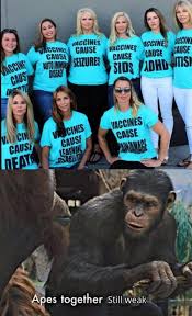 Vaccines Cause Apes Together Strong Know Your Meme